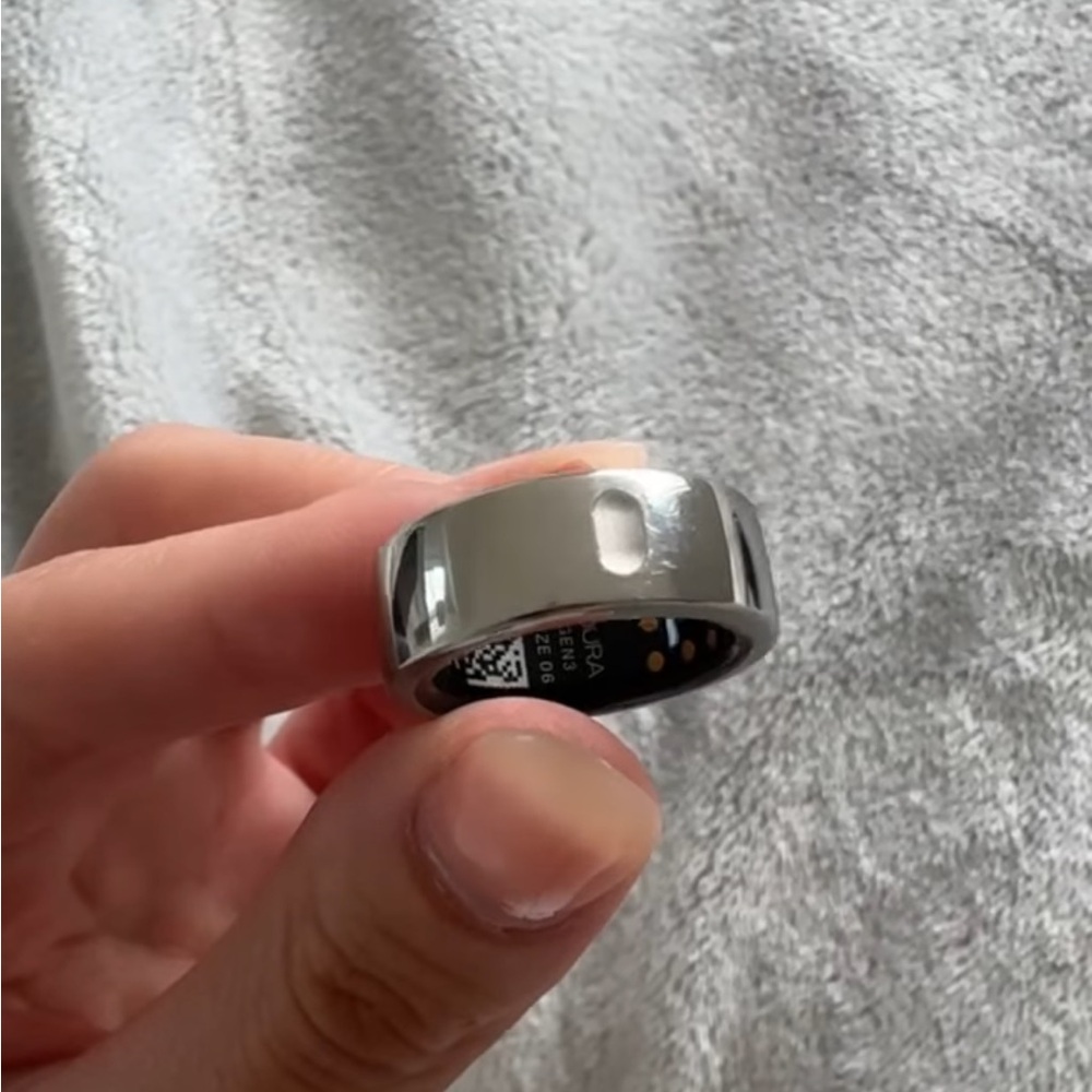 Oura Ring Size 6 Gen3 Horizon Silver
